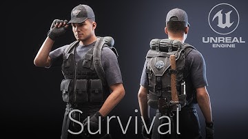 Survival Game Ready Character in Unreal Engine 5