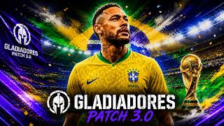 O NOVO PES 2026 GLADIADORES PATCH 3.0 DIRETO PELO PS3 SEM NECESSIDADE PENDRIVE