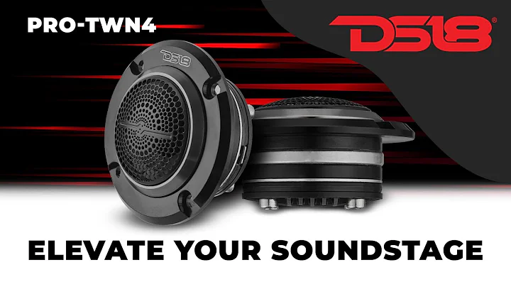 Upgrade to the DS18 PRO-TWN4 and hear everything you’ve been missing