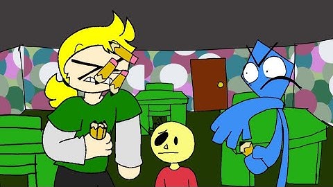 hitting eachother with pencils// Dave