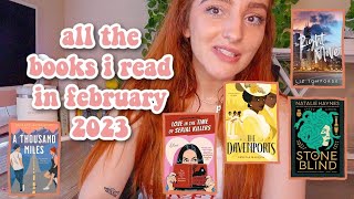 all the books i read in february 2023