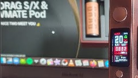 How to update voopoo drag on mac?
