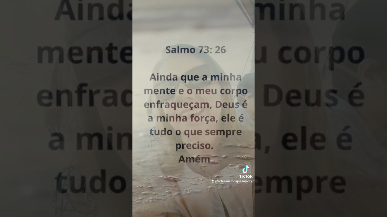 salmo 73:26 - Interpretação @artesanato da jussara 