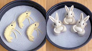 🥰 Satisfying And Yummy Dough Pastry Ideas ▶ 🍞Chinese Dragon Bread, Bird Bread, Frog Bread by creative recipes 1,551 views 2 weeks ago 10 minutes, 34 seconds