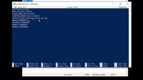 How to Install OpenStack in Ubuntu Server 20.04
