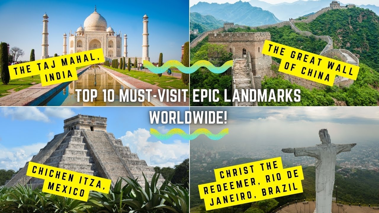 Fun Landmarks Drone Footage Reveals: Top 10 Must-Visit EPIC Landmarks Worldwide ...