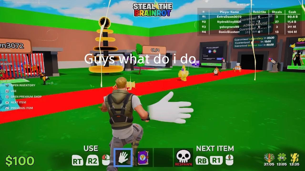 Type in commets what to do