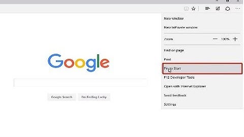 How To Pin Website Shortcuts To Start Menu In Windows 10 [EASY]