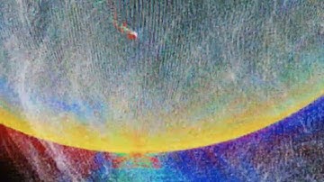 Audioreactive giant ecliptic planet with particle instancing TOUCHDESIGNER