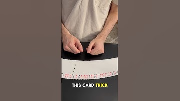 Stop ANYWHERE! Card Trick Performance #magic #tricks #tutorial