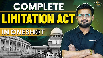 Limitation Act One Shot Revision | Complete Limitation Act 1963 In One Video