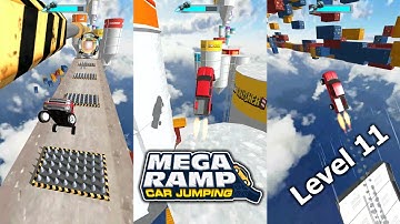 Mega Ramp Car Jumping - Level 11