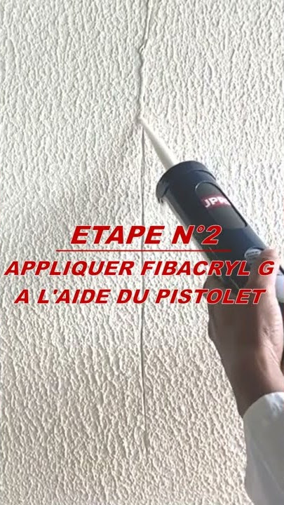 COMMENT REBOUCHER UN TROU OU UNE FISSURE ? TUTO MAGIC'REBOUCH 