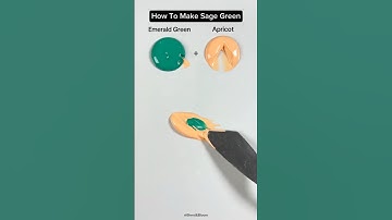 New Color Born From Just Two #colormixing #asmr #paintmixing