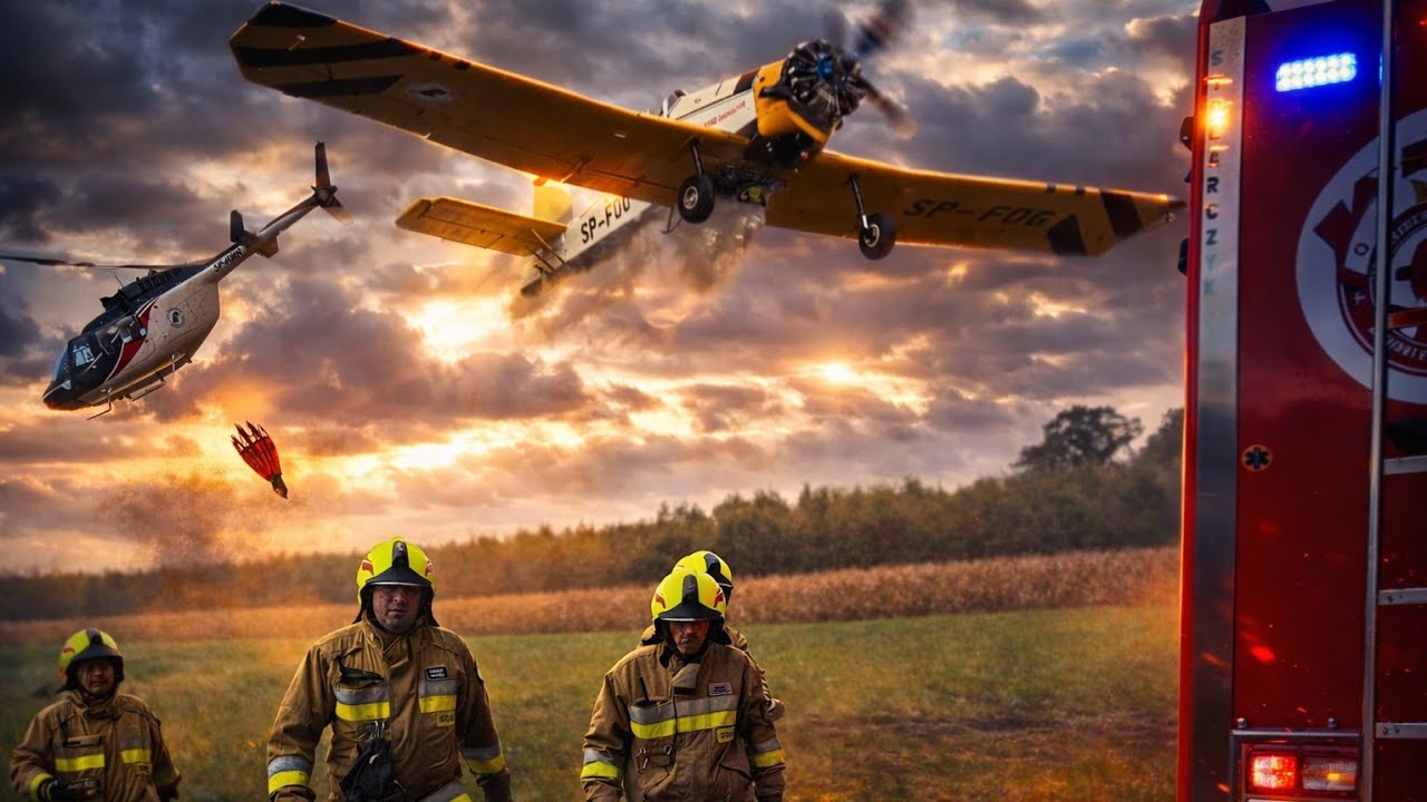 POŻAR LASU Wyjazd Alarmowy OSP!!!
