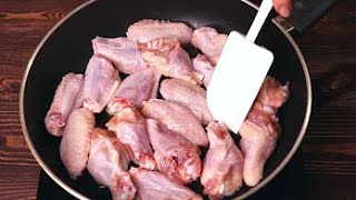 My husband asked me to cook another delicious recipe for chicken wings tomorrow #527