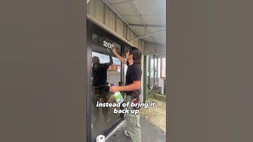 How to install window perforated vinyl- part 1 #signshop #vinyllettering #diy