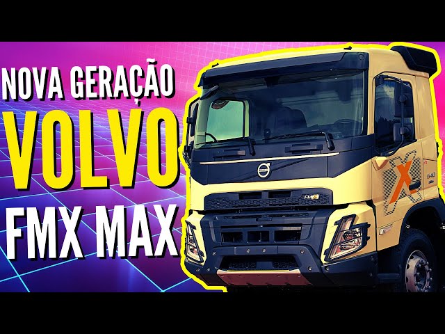 Novo Volvo FMX MAX tem mais capacidade de carga