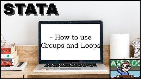 Stata - How to use Groups and Loops