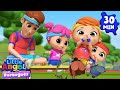 O chulé do papai 🤢 Little Angel | Moonbug Kids em Português | Desenhos Animados para Crianças