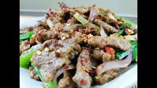 Daging Goreng Yang Sedap/Chili Flakes Beef Stir Fry