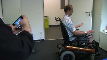 Brain and eye controlled intelligent wheelchair.