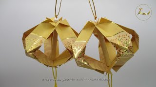 Cny Tutorial No. 273 - 5-Unit Hongbao Lantern 红包灯笼手工制作