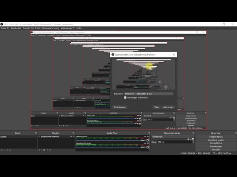 Video: Wie richte ich OBS zum Aufzeichnen ein?