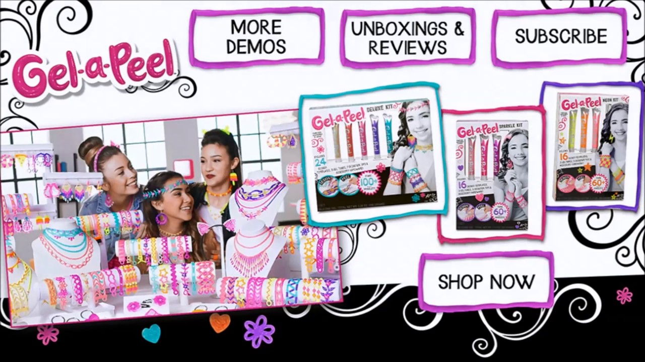Smyths Toys GelaPeel How to Video YouTube