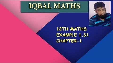 TN 12TH STD MATHS EXAMPLE 1.31 CHAPTER-1 APPLICATIONS OF MATRICES AND DETERMINANTS