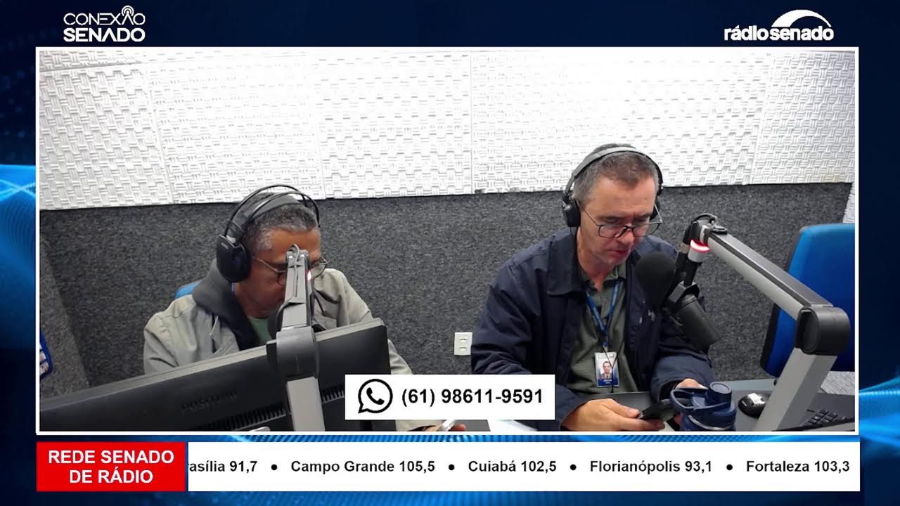 02/07/2025 Conexão Senado Federal Brasília - DF Rádio Senado -  Jornal TV📺 Senado 🇧🇷 Brasil Jornal TV