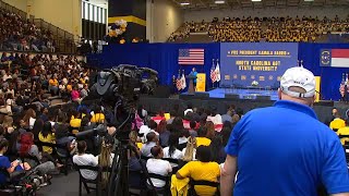 LIVE: VP Kamala Harris speaks at NC A&T