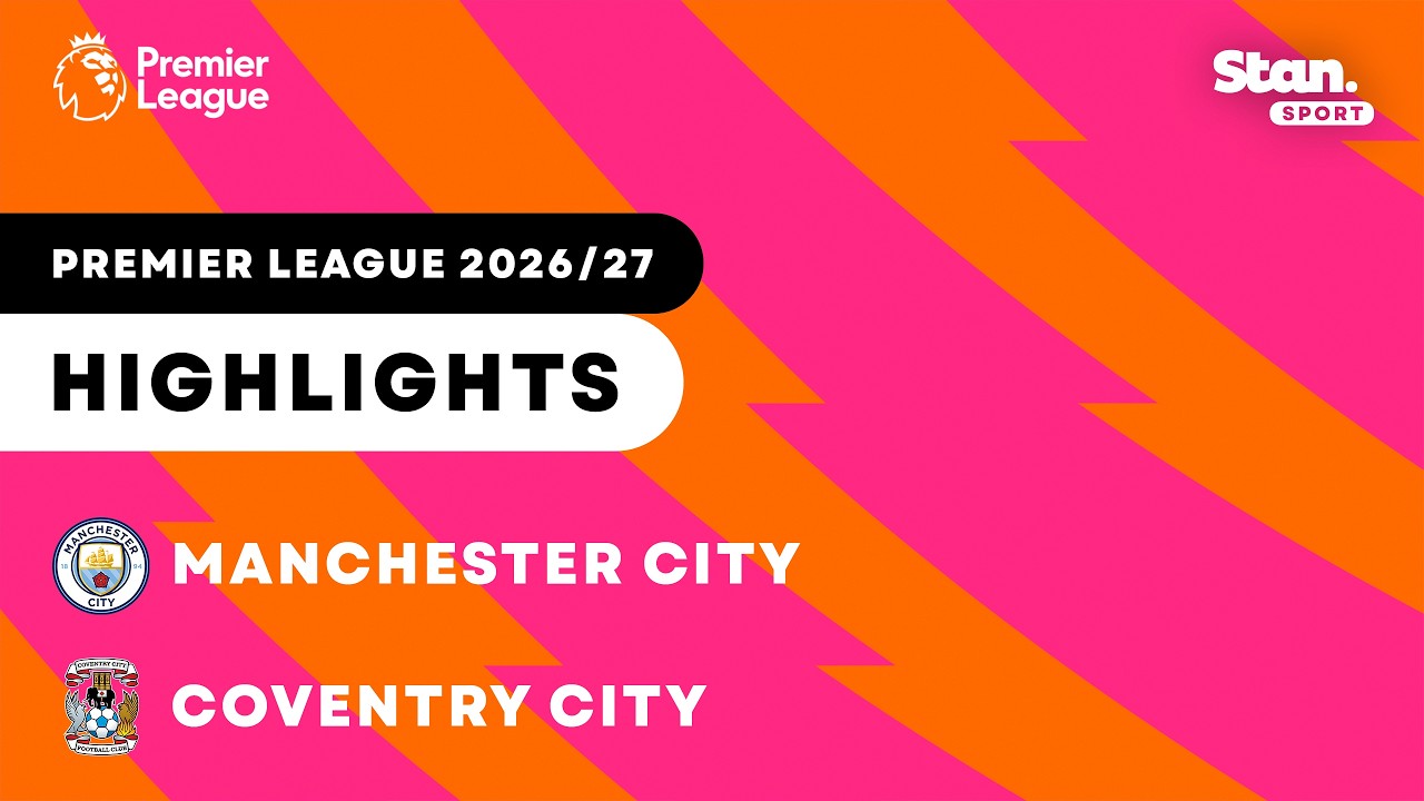 Manchester City v Coventry City | Highlights | Premier League 2026/27