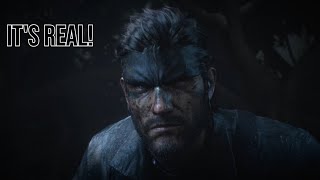 Metal Gear Solid 3 Remake Reveal Trailer Reaction | Playstation showcase 2023