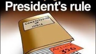 president rule article 356 in hindi|| Ch-16 President rule||Article=356||LAXMIKANTH