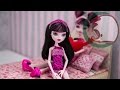 Как сделать кровать для куклы. How to make a bed for a doll. Cómo hacer una litera para muñecas.