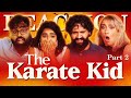 FIRST TIME WATCHING The Karate Kid 1 - Part 2 of 2 - Group Reaction