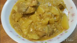 ※Lauri's※ 咖哩薯仔炆雞 Chicken curry@ 超易快速煮食 Fast cooking