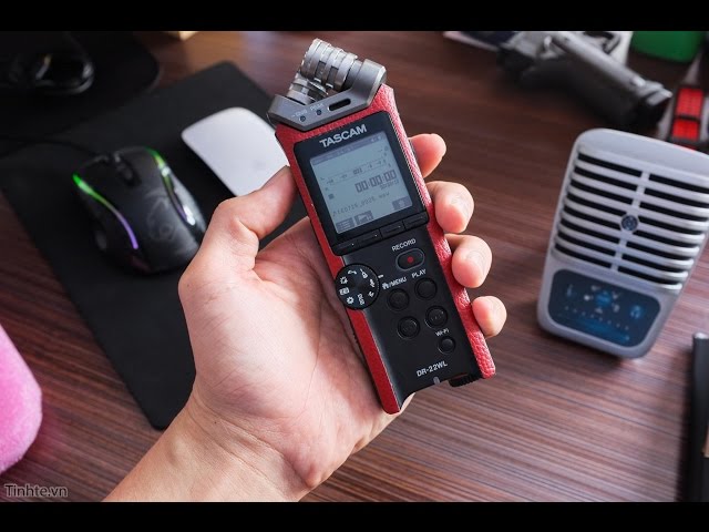 Tinhte.vn - Trên tay máy ghi âm chuyên nghiệp Tascam DR-22WL