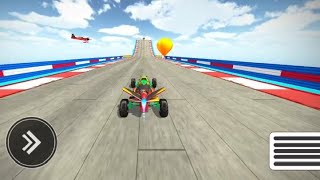 impossible GT Rocket Car Stunts Driving Simulator 2023 - Fourmola Car Stunt Racing Android GamePlay screenshot 2