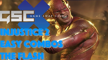 Injustice 2 The Flash Easy Beginner Combos
