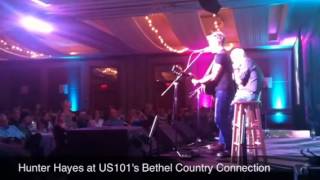 Hunter Hayes with US101 at The Bethel Country Connection