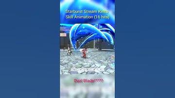 SAOIF Starburst Stream Skill Animation 16 hits!! #saoif