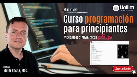 10. APRENDE A PROGRAMAR - ¿Cómo programar un videojuego starwars con P5.js?