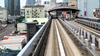 Tokyo Mono Rail - Looking at Rainbow Bridge