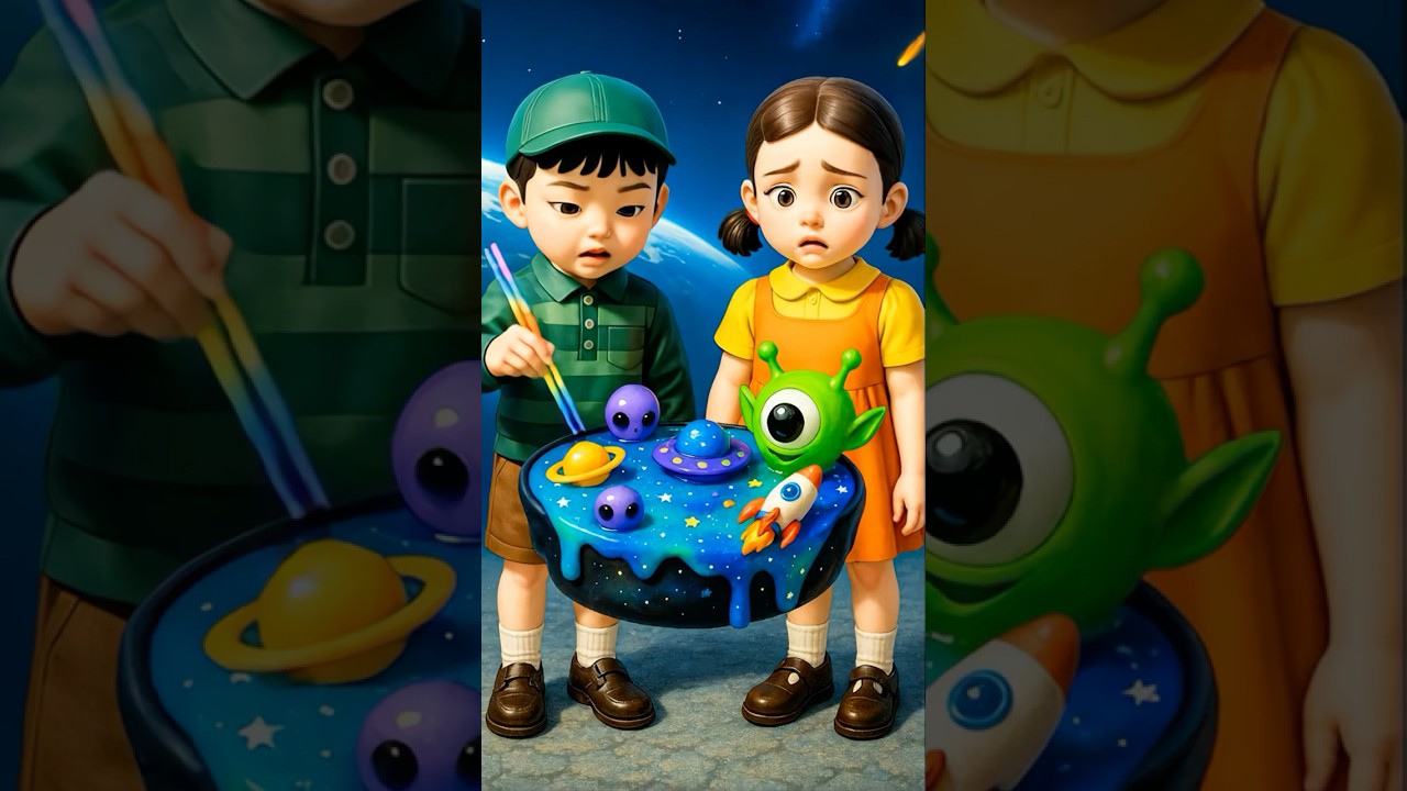 Squid Game AI Edible Slime ASMR #squidgame #squidgame3 #ai #asmr