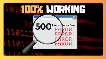 Fix 500 Internal Server Error in Google Chrome -EASY GUIDE