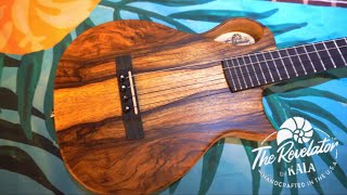 Introducing the Kala Revelator  USA Made Slimline Tenor Ukulele