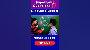 Circles Class 9🔥 | Important Question Circles Class 9 #youtubeshorts #shorts #ashortaday