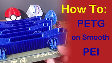 How to Print PETG on Smooth PEI